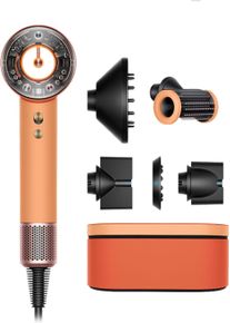 Haartrockner Dyson "Dyson Supersonic Nural", ceramic apricot, topaz, HaartrocknerB:28,8cm H:7,7cm T:9,8cm, Haartrockner, Limitierte Geschenkedition, B:28,8cm H:7,7cm T:9,8cm