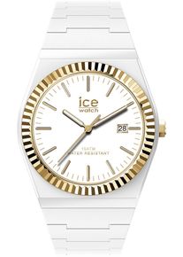Ice Watch Quarzuhr ICE-WATCH "ICE power - PW1", wei&szlig;, Armbanduhren, Damen, Quarzuhr, Armbanduhr,Herrenuhr,Damenuhr,Silikonarmband,Datum,10 bar wasserdicht
