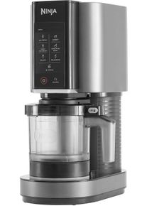 Ninja Eismaschine "NC302EU Creami", schwarz (schwarz, silber), B:16,5cm H:40,5cm T:27cm, Eismaschinen, Mit 2 Dessertbeh&auml;ltern, Eismaschine
