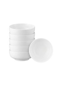 Schale Seltmann Weiden "Foodbowls Sento Home &oslash; 20,2 cm 6er Set wei&szlig;", wei&szlig;, B:20,2cm H:7,2cm L:20,2cm T:20,2cm &Oslash;:20,2cm, Sch&uuml;sseln, Schale, Sp&uuml;lmaschinengeeignet, Mikrowellengeeignet, Ofenfest, Salamandergeeignet, K&uuml;hlschrankgeeignet, Gefrierschrankgeeignet