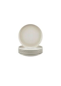 Brotteller Seltmann Weiden "Brotteller Sento Home &oslash; 16,3 cm 6er Set", aura cream, B:16,3cm H:2cm L:16,3cm T:16,3cm &Oslash;:16,3cm, Speiseteller, Brotteller, Sp&uuml;lmaschinengeeignet, Mikrowellengeeignet, Ofenfest, Salamandergeeignet, K&uuml;hlschrankgeeignet, Gefrierschrankgeeignet