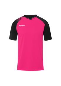 T-Shirt Kempa "Shirt Ambition 28", Herren, Gr. L, magenta, schwarz, Obermaterial: 100% Polyester Pol. recyc.., Shirts T-Shirt