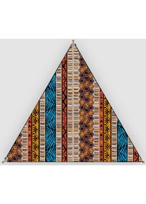 Sonnensegel BENT "Verbindbares Sonnensegel TC-Zip-Canvas Single", bunt (afrika druck, rv schwarz), Sonnensegel, B/T: 250cm, Polyester, Sonnensegel, B:250cm