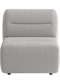 Sit & More Sessel SIT & MORE "Scrabble", hellgrau, B:88cm H:80cm T:100cm, 95% Polyester, 9% Polyamid, Sessel, Sessel