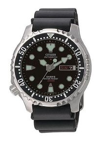 Automatikuhr Citizen "Promaster Mechanical Diver", schwarz, Armbanduhren, Damen, Automatikuhr, Armbanduhr, Herrenuhr, Damenuhr, Taucheruhr, bis 20 bar wasserdicht