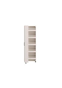 Schuhschrank Home Affaire "Islay, Schuhkommode, Schuhregal, Flurschrank, Dielenm&ouml;bel", kaschmir, B:45,6cm H:184,4cm T:32,4cm, Holzwerkstoff, Schr&auml;nke, Schuhschrank, Moderner Schuhschrank Islay: 4 Gr&ouml;&szlig;en, 3 Farben&ndash; platzsparendes Design
