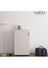 Schuhschrank Home Affaire "Islay, Schuhkommode, Schuhregal, Flurschrank, Dielenm&ouml;bel", kaschmir, B:68cm H:113,2cm T:32,4cm, Holzwerkstoff, Schr&auml;nke, Schuhschrank, Moderner Schuhschrank Islay: 4 Gr&ouml;&szlig;en, 3 Farben&ndash; platzsparendes Design