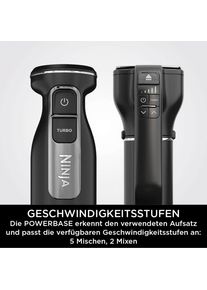 Ninja Handmixer "CI100EU 3-in-1", schwarz, B:6,9cm H:40,4cm T:7,6cm, Mixer, Handmixer