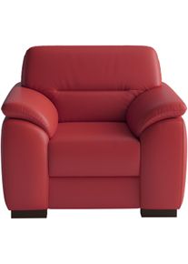 Sit & More Sessel SIT & MORE, feuerrot, B:106cm H:88cm T:90cm, Sessel, Sessel, mit Federkern