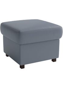 Sit & More Polsterhocker SIT & MORE "Montego", graublau, B:58cm H:46cm T:58cm, Hocker, Polsterhocker