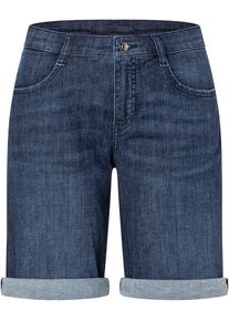 Bermudas MAC, Damen, Gr. 46, N-Gr, schwarz ocean wash, Denim/Jeans, Obermaterial: 97% Baumwolle, 3% Elasthan, gerade, Hosen Bermudas, aus sehr leichter, sommerlicher Qualit&auml;t mit softem Griff