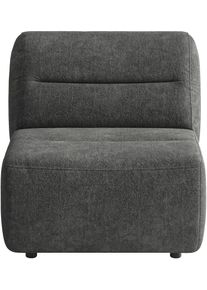 Sit & More Sessel SIT & MORE "Scrabble", dunkelgrau, B:88cm H:80cm T:100cm, 100% Polyester, Sessel, Sessel