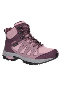 Wanderschuh Hi-Tec "Raven Mid, WP d", Damen, Gr. 38, beere, rosa, Obermaterial: 100% sonstige Fasern AF., Schuhe Wanderschuh