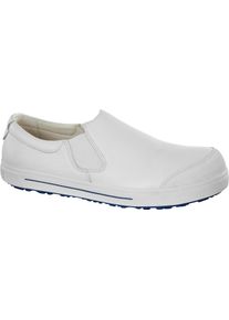 Sicherheitsschuh Birkenstock "QS 400 NL" Gr. 41, wei&szlig;, 41, Obermaterial: 50% Rindsleder Leather cow. 50% Lammleder LEL., Schuhe, Sicherheitsschuh