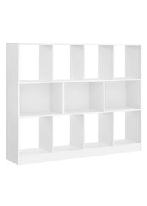 Boxxx Standregal, Wei&szlig;, Holzwerkstoff, 12 F&auml;cher, 126x100x30 cm, stehend, B&uuml;rom&ouml;bel, B&uuml;rom&ouml;bel-Sets & B&uuml;rom&ouml;bel-Serien, B&uuml;rom&ouml;belserien