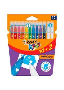 BIC Kids Coloring & Erasing 10 + 2 free