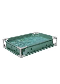 Bestway , Graugr&uuml;n , Metall, Kunststoff , 130 l , 102x20x74 cm , Tierbedarf, Sonstiger Tierbedarf