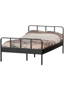 Metallbett Mees Schwarz ca. 120x200 cm