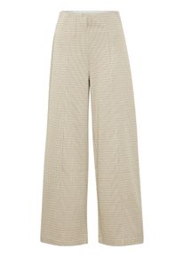 Stoffhose Ichi "Casual Hose IHKATE", Damen, Gr. M, N-Gr, wei&szlig; (sandshell), Obermaterial: 70% Polyester PES. 28% Viskose CV. 2% Elasthan EL., Hosen Stoffhose