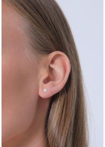 Paar Ohrstecker Elli DIAMONDS "Ohrringe Klassisch Solit&auml;r Diamant (0.22 ct.) 585 Gelbgold", gold, Ohrringe, Damen, Gelbgold 585, Paar Ohrstecker