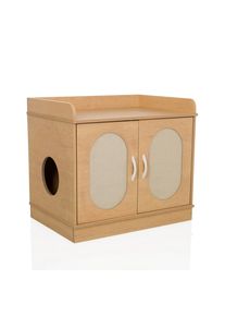 Mid.you , Beigebraun , Holzwerkstoff , 75x67x53 cm , Tierbedarf, Sonstiger Tierbedarf