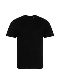 Ecologie Unisex Cascades Organic T-shirt voor volwassenen (Jet Zwart)