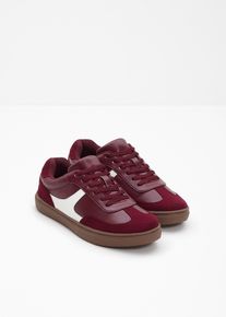 Sneaker in stile retr&ograve;, Rosso, Taglia 38, bonprix