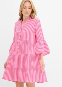 Abito tunica in mussola leggera, rosa, Taglia 46, bonprix