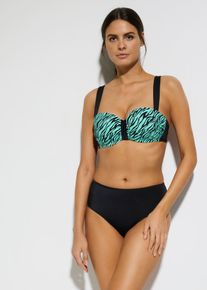 Bikini a balconcino con spalline imbottite (set 2 pezzi), Verde, Taglia 48B (80), bonprix