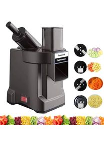 220V Vegetable Chopper Multifunctional Electric Cutting Machine Carrot Potato Cutter Slice Shred Diced Food Processor