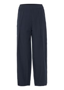 Stoffhose B.Young "Hose BYMMIDDE", Damen, Gr. 38, N-Gr, blau (navy pinstripe mix), Obermaterial: 100% Polyester PES., Hosen Stoffhose