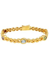 Armband Lady, gold (silber vergoldet 925, silber vergoldet 925), Armb&auml;nder, Damen, Silber 925 (Sterlingsilber), Armband