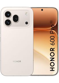 Honor Smartphone "600 Pro 12+512GB", Energieeffizienz: A, beige (gold), 512 GB, Mobiltelefone, Smartphone