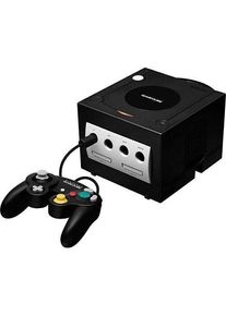 Nintendo Gamecube | inkl. Spiel | schwarz | 1 Controller | Mario Smash Football (DE Version)