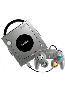 Nintendo Gamecube | inkl. Spiel | silber | 1 Controller | Mario Smash Football (DE Version)