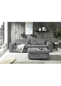 Livetastic Hocker, Grau, Kunststoff, rechteckig, 120x47x88 cm, Made in EU, Wohnzimmer, Sessel, Hocker & Hockerb&auml;nke, Sitzhocker