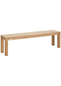 P & B Sitzbank, Kernbuche, Holz, Kernbuche, massiv, 140x45x35 cm, in verschiedenen Gr&ouml;&szlig;en erh&auml;ltlich, Esszimmer, B&auml;nke, Sitzb&auml;nke