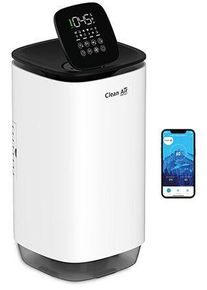 Clean Air Optima Humidificateur et purificateur d'air 2-en-1 CA-806 avec remplissage intelligent par le haut | blanc/noir