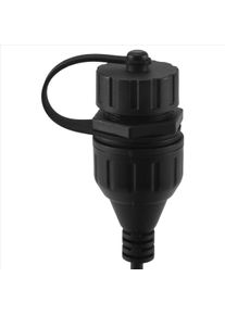 T69C! 1Pcs RJ11 6P6C Telephone Extension Cable 6P6C Male to Female Cable IP67 Waterproof for Telephone Accessories,Thread