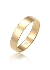 Partnerring Elli Premium "Ring Trauring Bandring 585 Gelbgold" Gr. 56, gold, Fingerringe, Damen, 56, Gelbgold 585, Partnerring