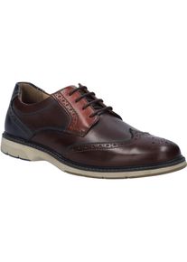 Schn&uuml;rschuh Josef Seibel "Stuart 07, castagne-multi", Herren, Gr. 44, braun (castagne, multi), Obermaterial: 100% Rindsleder Leather cow., Schuhe Schn&uuml;rschuh