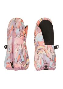 Snowboardhandschuhe Roxy "Snows Up", Damen, Gr. L, coral chic papercut, Obermaterial: 50% Polyester, 50% Polyurethan., Handschuhe Snowboardhandschuhe