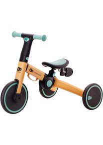 Laufrad Kinderkraft "4TRIKE", blau (sunflower blau), Laufr&auml;der, KinderB:30cm H:41cm T:37cm, Laufrad, auch als Dreirad umbaubar, B:30cm H:41cm T:37cm