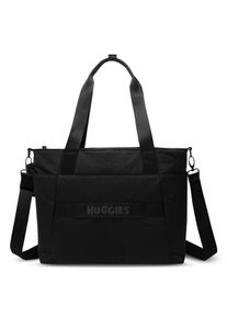 Wickeltasche HUGGIES BABYWEAR "TD-BAG", Baby, schwarz, Web, Baumwollmischung, unifarben, Taschen Wickeltasche, mit extra Wickelunterlage