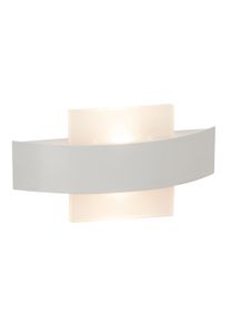 Brilliant Wandleuchte "Solution", wei&szlig;, 2, H: 13,6cm, 1 Stk., Leuchten, LED Wandlampe 26cm quadratisch wei&szlig;, Wandleuchte