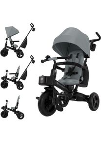Dreirad Kinderkraft "Aveo 2 Plus", grau, Dreir&auml;der, Kinder, Dreirad, multifunktional