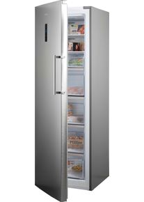 Amica Gefrierschrank "GSN 328 150 E", Energieeffizienz: E, silber (silberfarben), B:59,5cm H:185,5cm T:71,2cm, Gefrierschr&auml;nke, Gefrierschrank