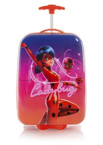 Hartschalen-Trolley Heys "Miraculous Lady Bug, 46 cm", M&auml;dchen, Gr. B/H/T: 32cm x 46cm x 23cm 15 l, rot, Polycarbonat, mehrfarbig, Koffer Hartschalen-Trolley, Heys Kindertrolley Kinder Reisegep&auml;ck