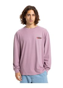 Langarmshirt Quiksilver "Hw Hollow Coves", Herren, Gr. L, elderberry, Obermaterial: 100% Walkfrottier;, Shirts Langarmshirt