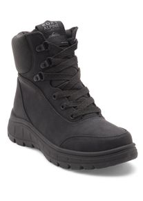 Stiefel Roxy "Karmel", Damen, Gr. 8(38), schwarz (anthrazit, schwarz), Obermaterial:Obermaterial: 95% Synthetikmaterial, 4% Metall, 1% Textil / Futter: 100% Textil / Au&szlig;ensohle: 100% Gummi;, Schuhe Stiefel
